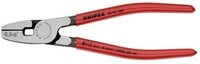 Knipex Crimpzange Crimpzange f&uuml;r Aderendh&uuml;lsen mit Fronteinf&uuml;hrung 97 81 180