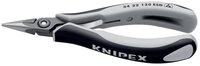 Knipex Flachzange Pr&auml;zisions-Elektronik-Greifzange ESD 34 22 130 ESD