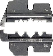Knipex Crimpzange Crimpeinsatz f&uuml;r Solar-Steckverbinder Helios H4 (Amphenol 97...