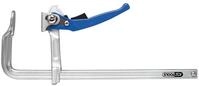 KS Tools Zwinge Ganzstahl-Schnellspann-Schraubzwinge, 120x400mm (145.0418)