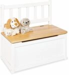 Pinolino&reg; Truhe Kindertruhenbank Fenna, mit Klappend&auml;mpfer