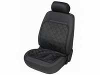 WALSER Autositzbezug beheizbare Universal Auto Sitzauflage schwarz heizt