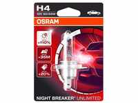 Osram KFZ-Ersatzleuchte H4 12V 60/55W Leuchtmittel NightBreaker Laser, H4, 1...