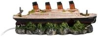 Europet-Bernina Aquariendeko Aquariumdekoration Schiffswrack Titanic mit...