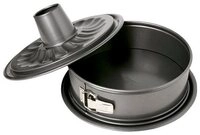 RBV Birkmann Springform Springform mit zwei B&ouml;den 28 cm Easy Baking grau,...