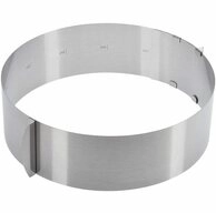 WESTMARK Backform Extra hoch: 8,5 cm, &Oslash; 16 - 30 cm, Rostfreier Edelstahl,...