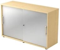 HAMMERBACHER Schiebet&uuml;renschrank J-Line Relinggriffe aus Kunststoff, stapelbar...