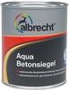 Albrecht Zementfarbe Albrecht Aqua Betonsiegel 750 ml RAL 7032 grau