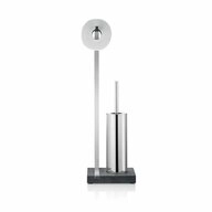 blomus Toilettenpapierhalter Menoto Toilettenbutler Poliert, Polystone