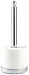 WENKO Toilettenpapierhalter Toilet paper stand VITERBO - stainless steel, WENKO