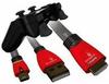 Gioteck Premium Connect Pack für Sony PS3 Controller (Ladekabel für...