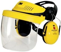 3M Kopfschutz 3M G500 5V5F1H51GU Gesichtsschutz EN 352, EN 166 Gelb