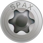 SPAX Schraube Schraube, Senkkopf, Edelstahl A2, TORX TX 20, Vollgewinde, (100...