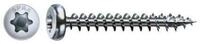 SPAX Holzbauschraube Spax Universalschraube 4,5 x 45 mm Halbrundkopf T-STAR plus
