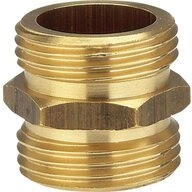 GARDENA Font&auml;nenaufsatz GARDENA 07260-20 Messing Gewindenippel 26,44 mm (3/4)...