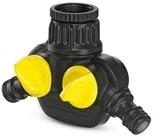 Karcher 2-Wege Verteiler K&auml;rcher 2-Wege-Verteiler schwarz aus Kunststoff