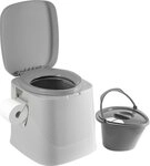 BRUNNER Campingtoilette, tragbare Eimertoilette Optiloo