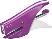 LEITZ Heftger&auml;t Heftzange Wow Heftleistung 15 Blatt violett