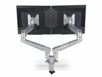 ROLINE LCD-Doppelarm, Tischmontage, Gasfeder, 5 Gelenke Monitor-Halterung