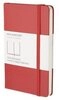 MOLESKINE Notizbuch Moleskine classic, Pocket Size, Plain Notebook, red