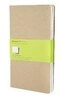 MOLESKINE Notizbuch Moleskine Cahier A5, blanko, Kraft/Natur, 3er-Set