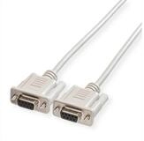 ROLINE RS232-Kabel 9pol BU-BU Computer-Kabel, D-Sub 9-polig (DE-9) Weiblich...