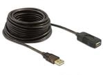 Delock Modem Kabel USB 2.0 Verl&auml;ngerung, aktiv 10 m