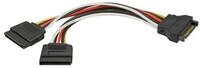 Delock DeLOCK Serial-ATA Y-Stromadapter, Adapter, (15cm) Computer-Adapter