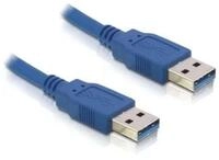 Delock DeLOCK USB 3.0-A male/male - 1m USB Kabel USB A 5 Gbit/s Blau USB-Kabel