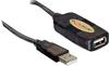 Delock USB 2.0 Aktivverlängerungskabel, USB-A Stecker > USB-A Buchse USB-Kabel