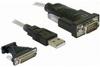 Delock 61308 - Adapter USB 2.0 Typ-A > 1 x Seriell DB9 RS-232 +......