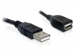 Delock Delock USB-Kabel USB 2.0 USB-A Stecker, USB-A Buchse 0.15 m Schwarz...