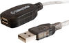 Equip Equip USB Kabel 2.0 A -> A St/Bu 5.00m sw Verl. Polybeutel USB-Kabel