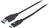MANHATTAN USB 3.1 Gen1 Kabel, USB Type-C™-Stecker / Typ USB-Kabel,...