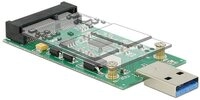 Delock Delock 62681 Schnittstellen-Konverter [1x USB 3.0 - 1x mSATA] Modulkarte