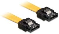 Delock DeLOCK 0.7m SATA M/M SATA-Kabel 0,7 m Gelb Computer-Kabel