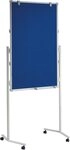 MAUL Standtafel Moderationstafel professionell 120x75 cm Textil/Whiteboard