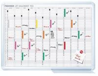FRANKEN Wandtafel Jahresplaner (Tafel) JetKalender 703 Jahres&uuml;bersicht 90 cmx60 cm