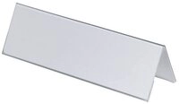 DURABLE Hinweisschild 25 Tischnamensschilder Dachaufsteller 10,5/21 x 29,7cm,