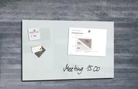 Sigel Wandtafel Glas-Magnetboard artverum 78x48cm wei&szlig;