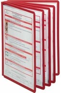Generic Anzeigetafel Sichttafeln Durable 5606 - DIN A4 - rot - 5Stk (1-St)