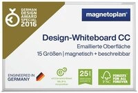 magnetoplan&reg; Anzeigetafel Wei&szlig;wand/Schreibtafel CC emailliert - magnetisch -