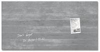 Sigel Magnettafel 1 Glas-Magnettafel ARTVERUM 91x46cm - grau, (1-tlg)