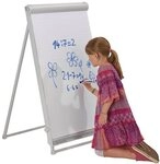 FRANKEN Standtafel Flipchart Deluxe Standard 67x95cm hellgrau