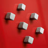 Sigel Kugelschreiber sigel Neodym-Design-Magnete Cube "Strong" C5, 6er