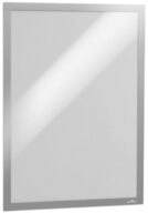 DURABLE Anzeigetafel Durable 4873-23 Inforahmen A3 Infotasche, Silber - 2 St&uuml;ck
