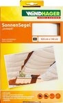 Windhager Sonnensegel f&uuml;r Seilspanntechnik zur Beschattung von Wintergarten und