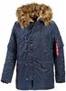 Alpha Industries Parka N3B VF 59 mit abnehmbarem Kunstfellkragen