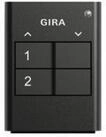 GIRA Schalter Gira Funk Handsender 2fach anth 535210