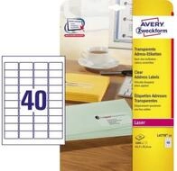 Avery Zweckform Etiketten Avery Zweckform Adressetikett L4770-25 t Ma&szlig;e: 45,7...